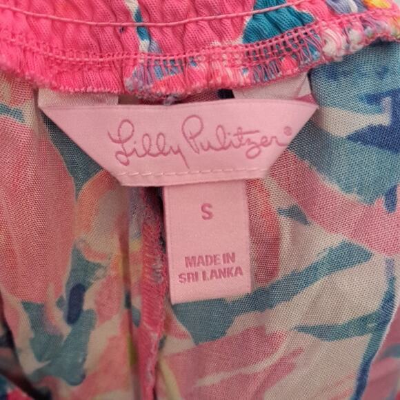 Lilly Pulitzer *Holy Grail* Gumbo Limbo Print Dahlia Shorts - Picture 9 of 10